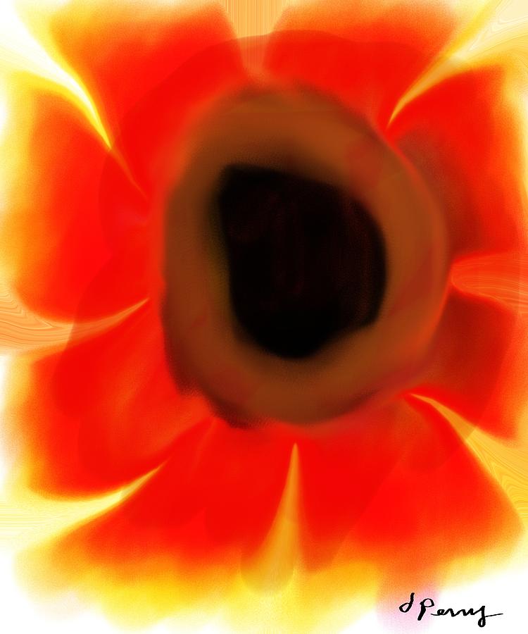 Flower of Hope Digital Art by D Perry