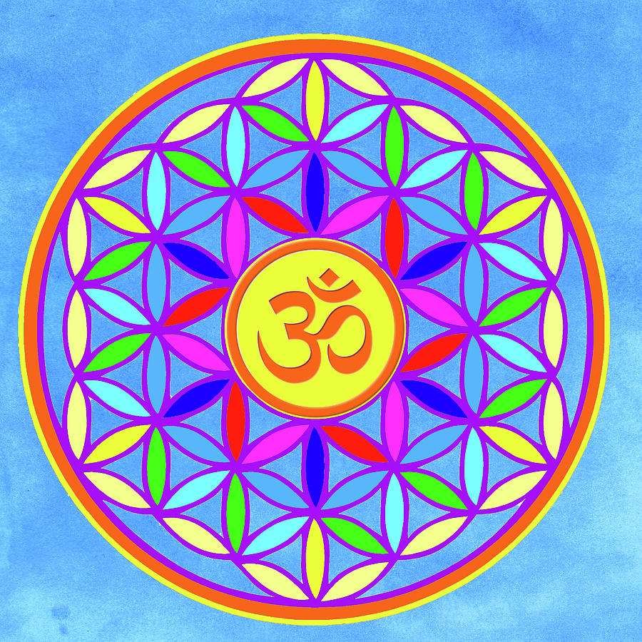 Flower Of Life Painting