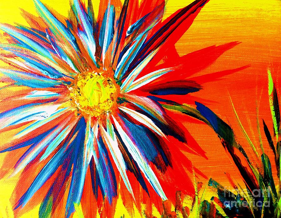 Flower of the Day Painting by James and Donna Daugherty