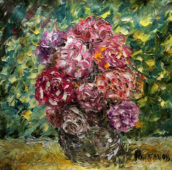 Flower painting IMPRESSIONISM FLOWER - original art by ...