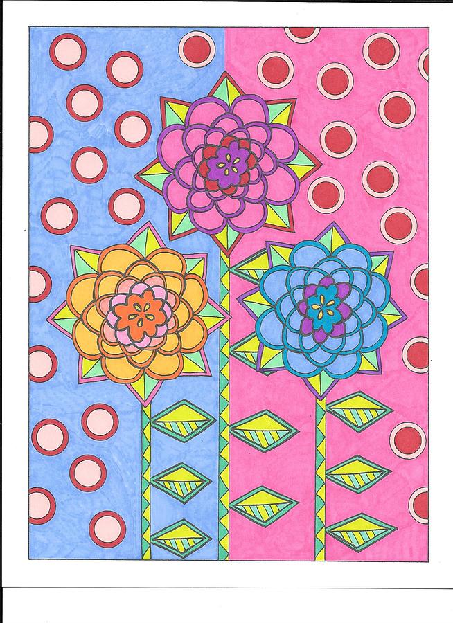 Flower Power 2 by Roberta Dunn Flower Power 2 by Roberta Dunn