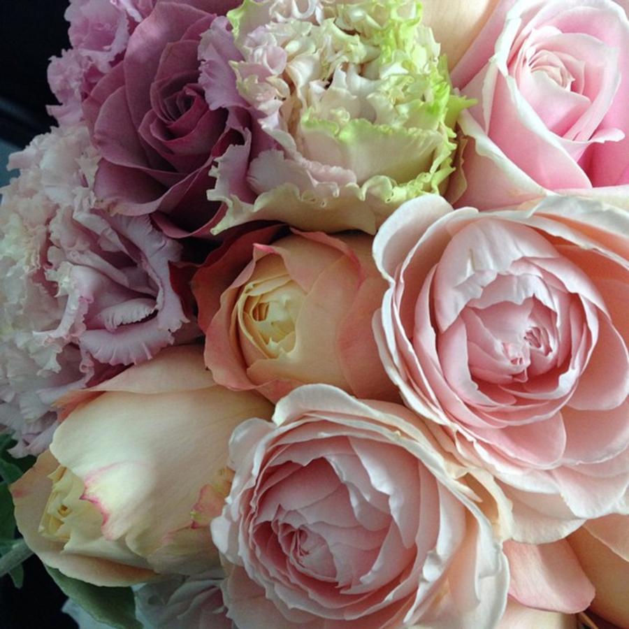 Rose Photograph - #flower #rose #ブーケ #wedding by Nao Yos