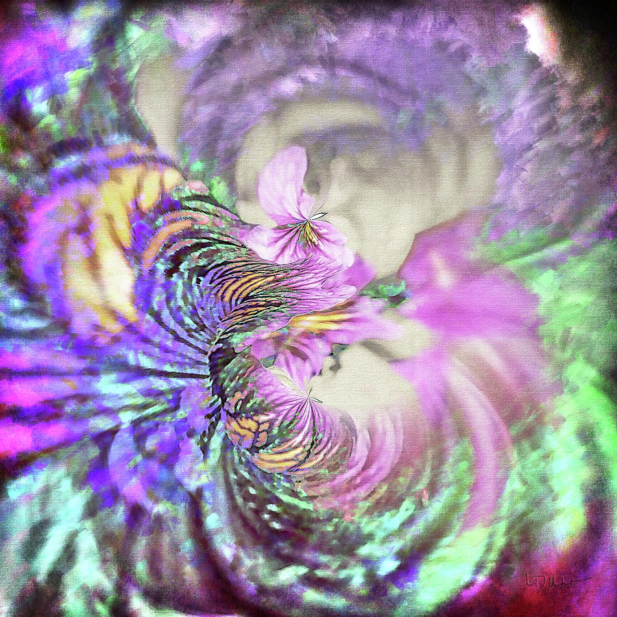 Flower Scape Digital Art by Linda Dunn Fine Art America