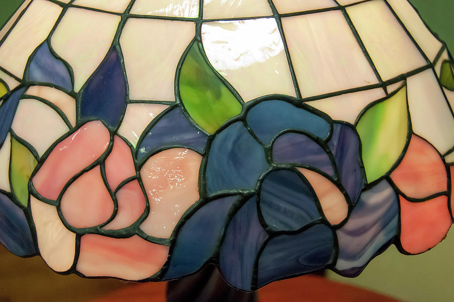 Flower Stained Glass  Photograph by Flees Photos