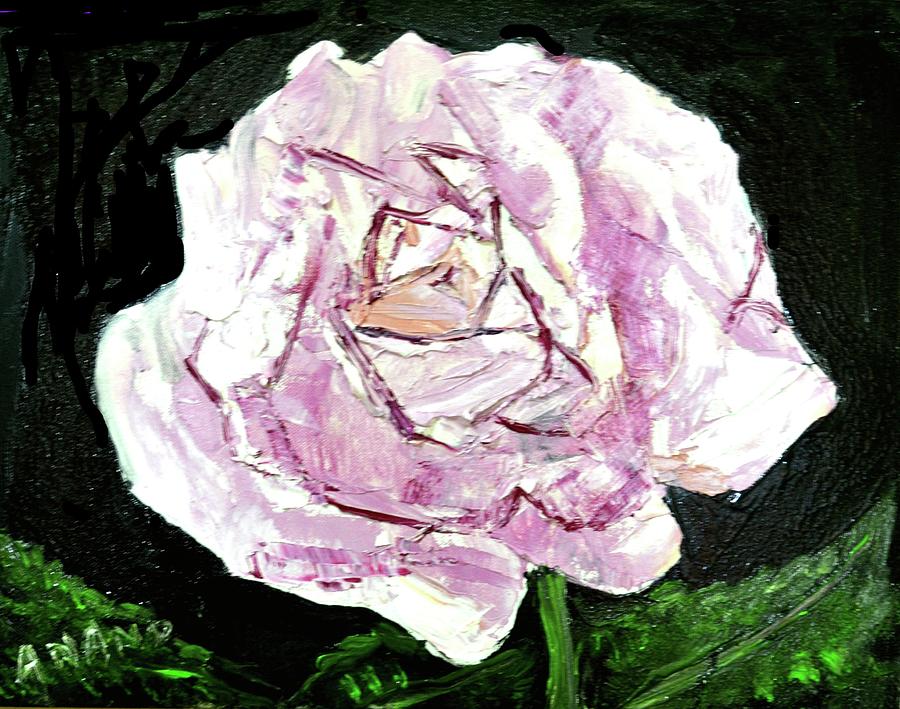 Oil Landscapes Painting - Flower Study-2 by Anand Swaroop Manchiraju