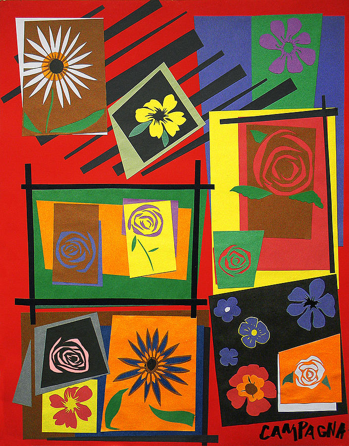 Flower Study 2 Tapestry - Textile by Teddy Campagna