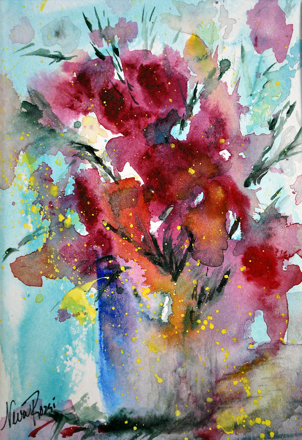 Flower Painting - Flower Study IV by Neva Rossi