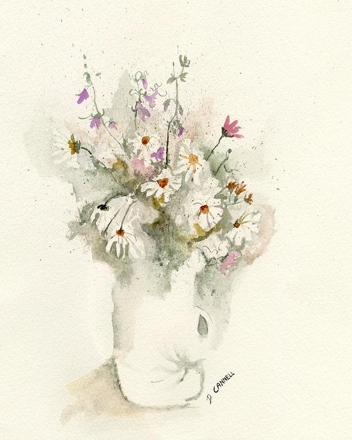 Flower study twelve Digital Art by Darren Cannell