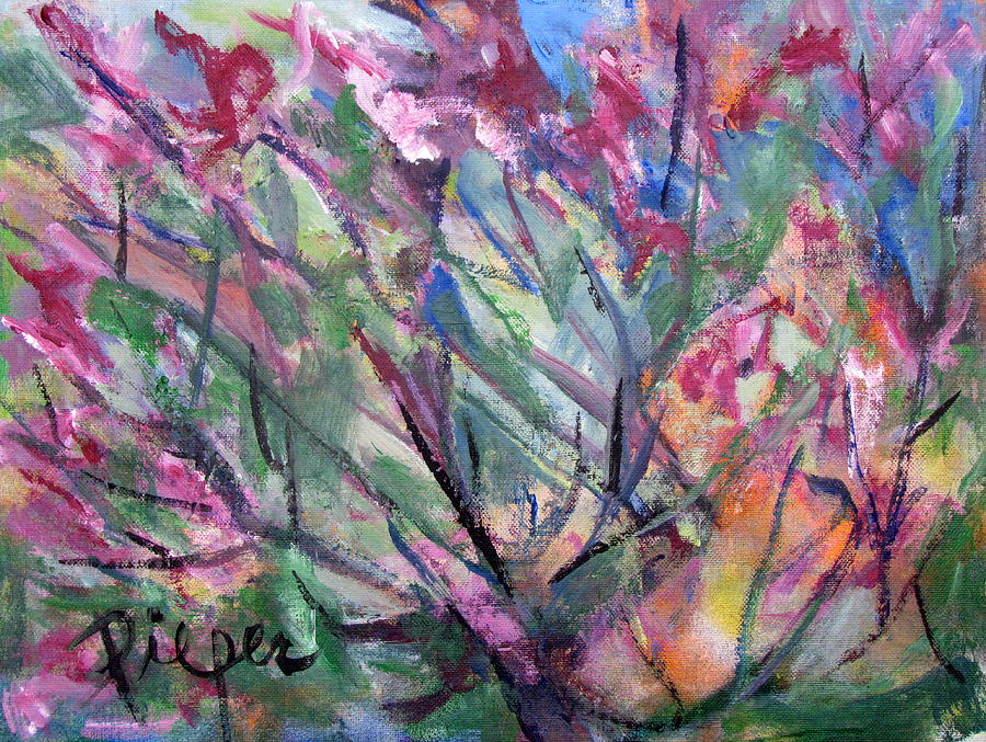 Flowering Painting by Betty Pieper
