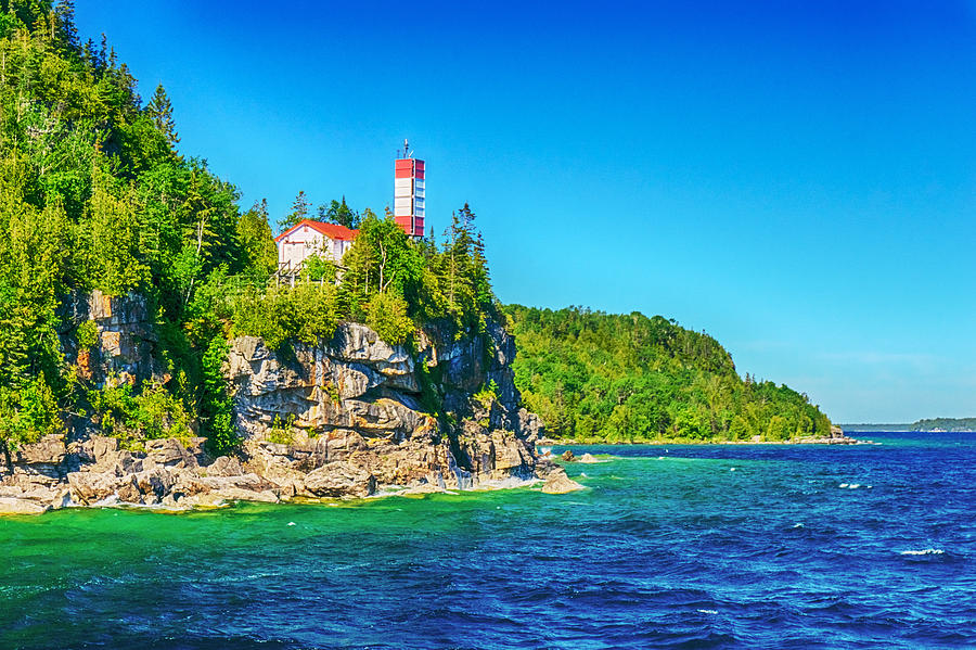 Paradise Photograph - Flowerpot Island Lighthouse by Amanda Jones