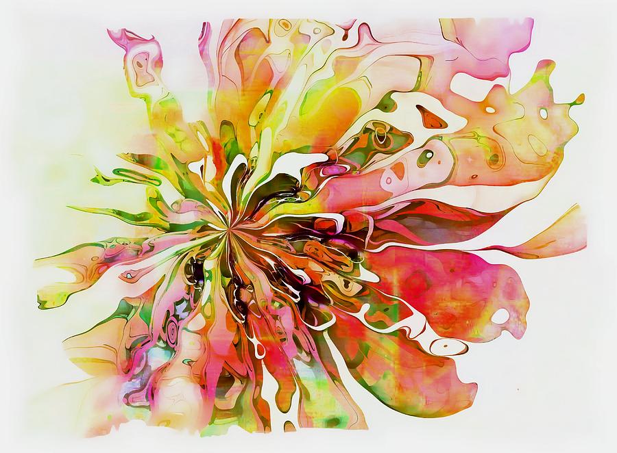 Flowers 005 Digital Art by Amanda Moore