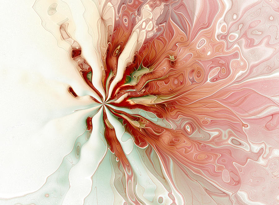 Flowers 008 Digital Art by Amanda Moore