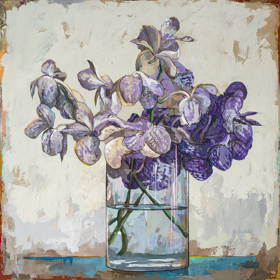 Flower Painting - Flowers #1 by David Palmer