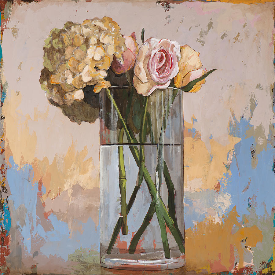 Flowers #2 Painting by David Palmer