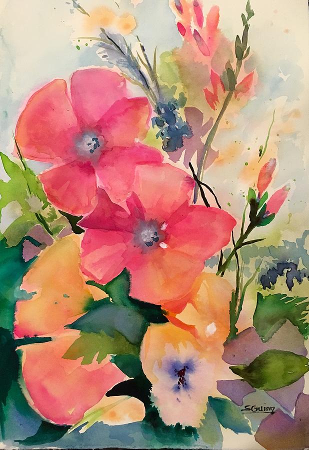 Flower Painting - Flowers 2 by Shane Guinn
