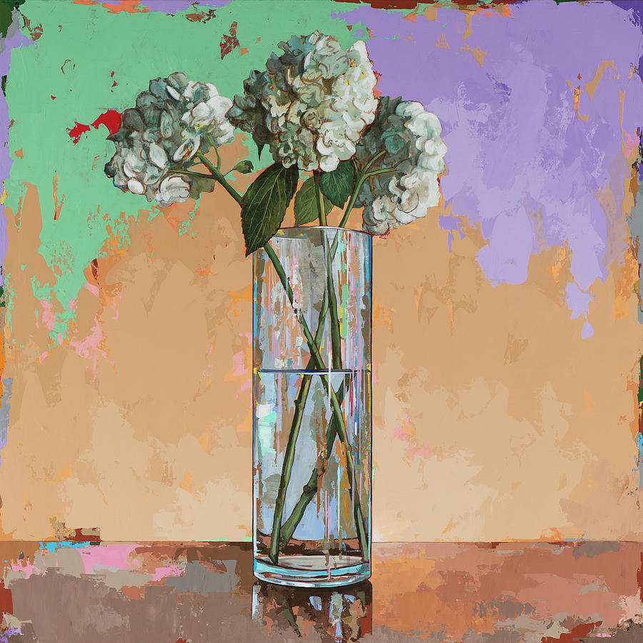 Flowers #20 Painting by David Palmer