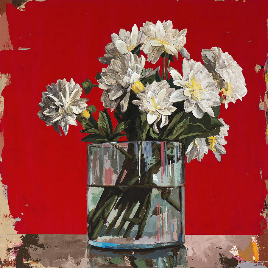 Flowers #4 Painting by David Palmer