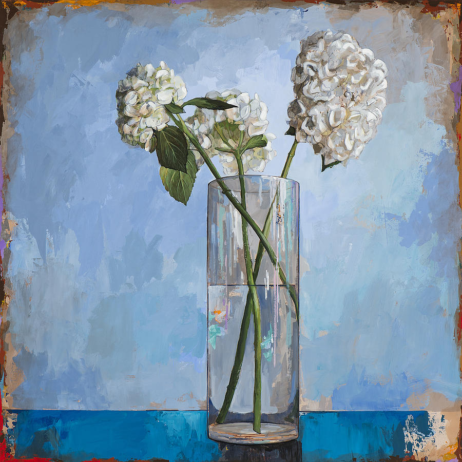 Flowers #5 Painting by David Palmer