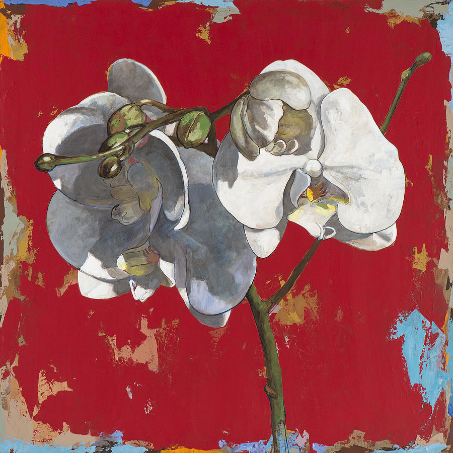 Flowers #6 Painting by David Palmer