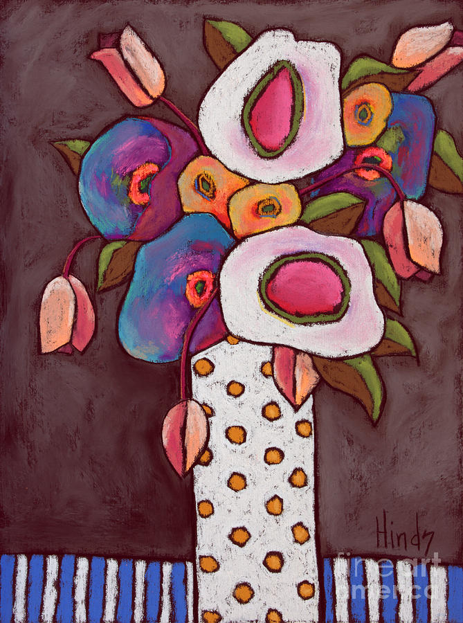 Flowers - 8 Painting by David Hinds