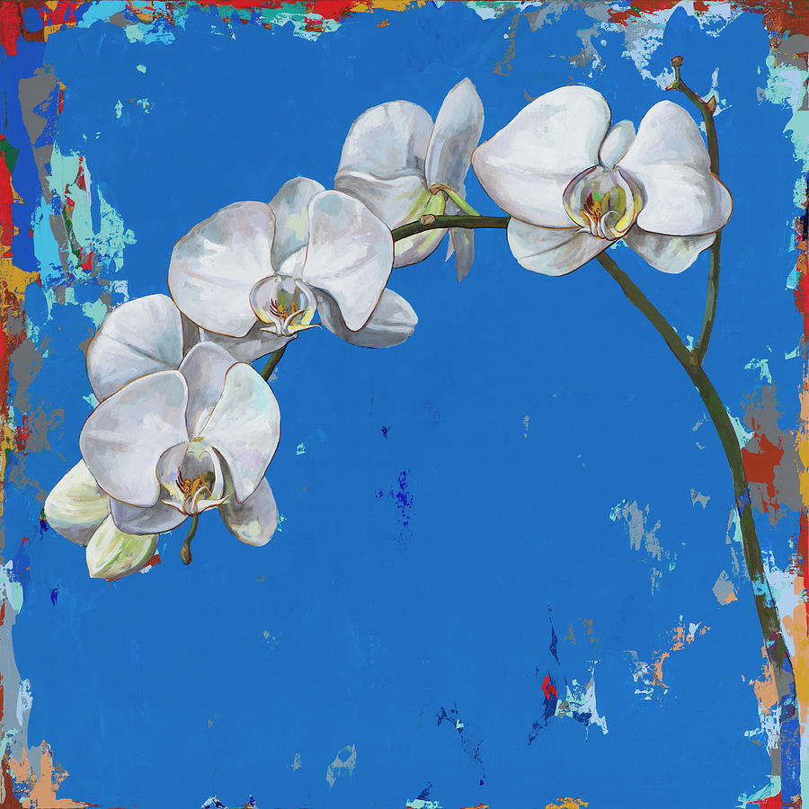 Flowers #9 Painting by David Palmer