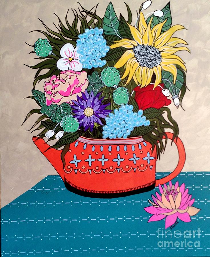 Flowers Painting by Amy Sorrell