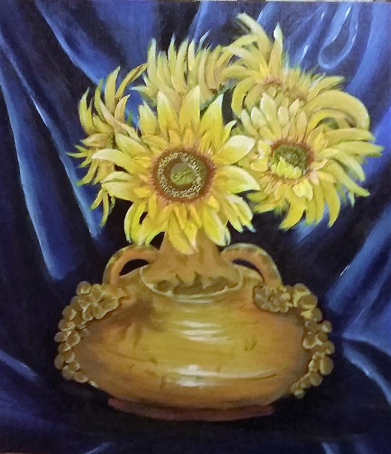 Flowers Painting by Ann Harding - Fine Art America