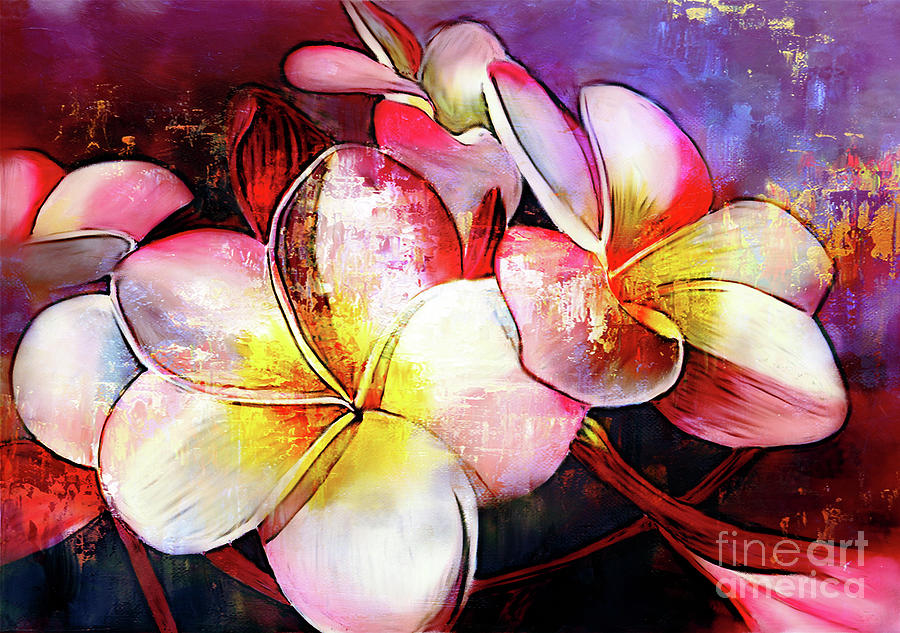 Flowers-art-0321 Painting by Gull G