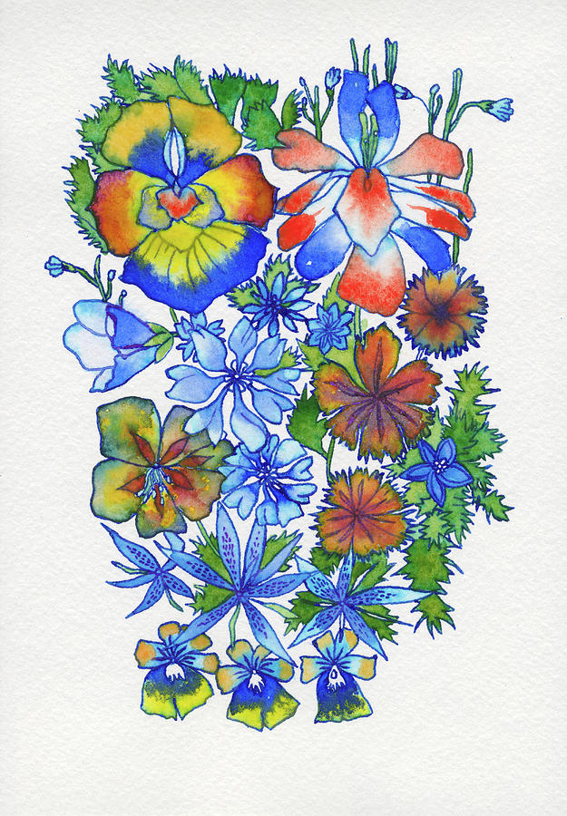 Drawing Flowers from Life • Corbie Arts