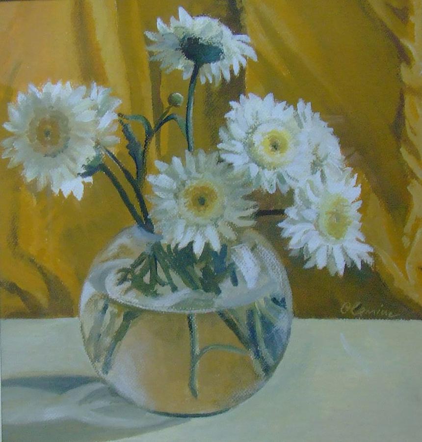 Flowers Painting by Elena Oleniuc
