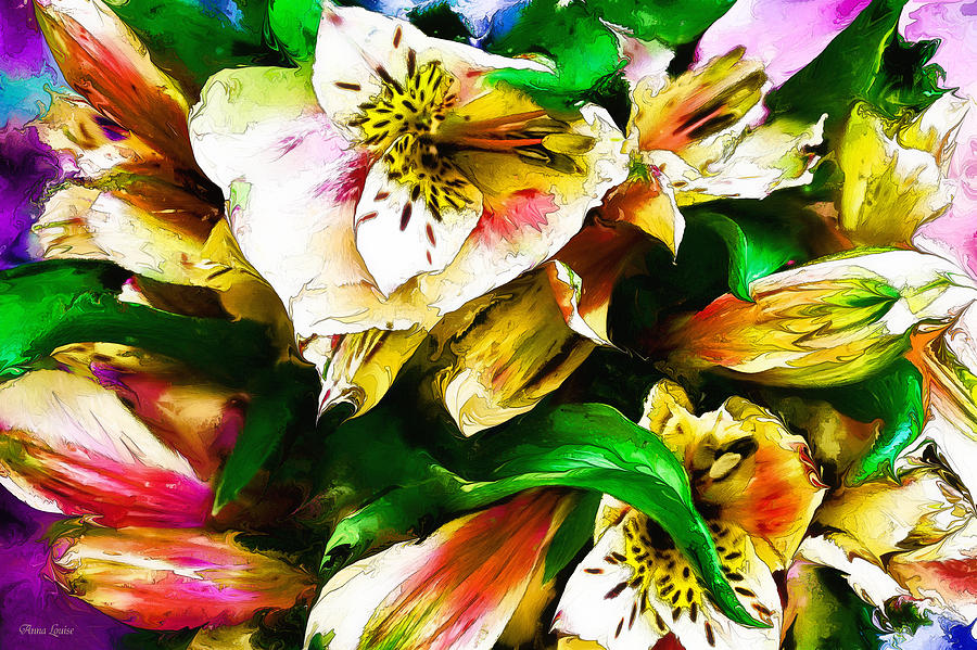 Flowers Expression Photograph by Anna Louise