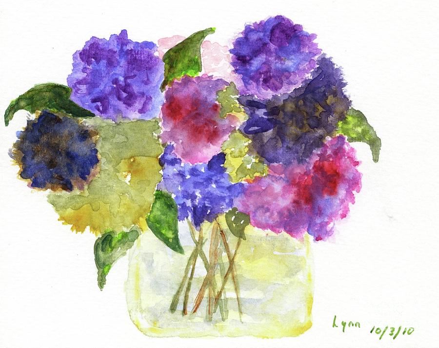 Flowers for Joyce Painting by Afinelyne