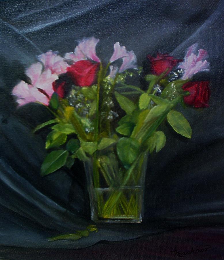Flowers for Sarah Painting by Sheila Mashaw