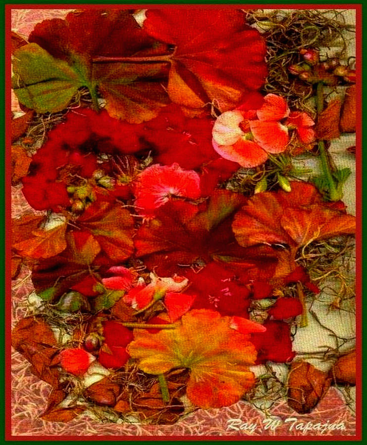 Flowers Mixed Media - Flowers for You by Ray Tapajna Flowers Mixed Media - Flowers for You by Ray Tapajna