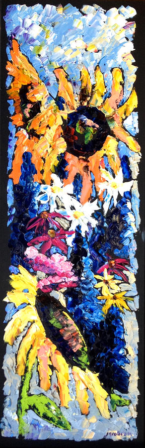 Flowers for Zoe Painting by Carrie Jacobson
