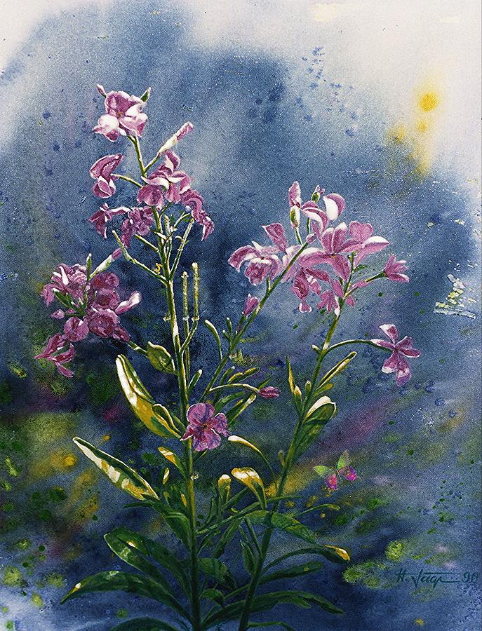 Flowers Painting by Hartmut Jager