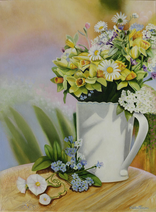 Bella Bouquet Painting by William T Templeton