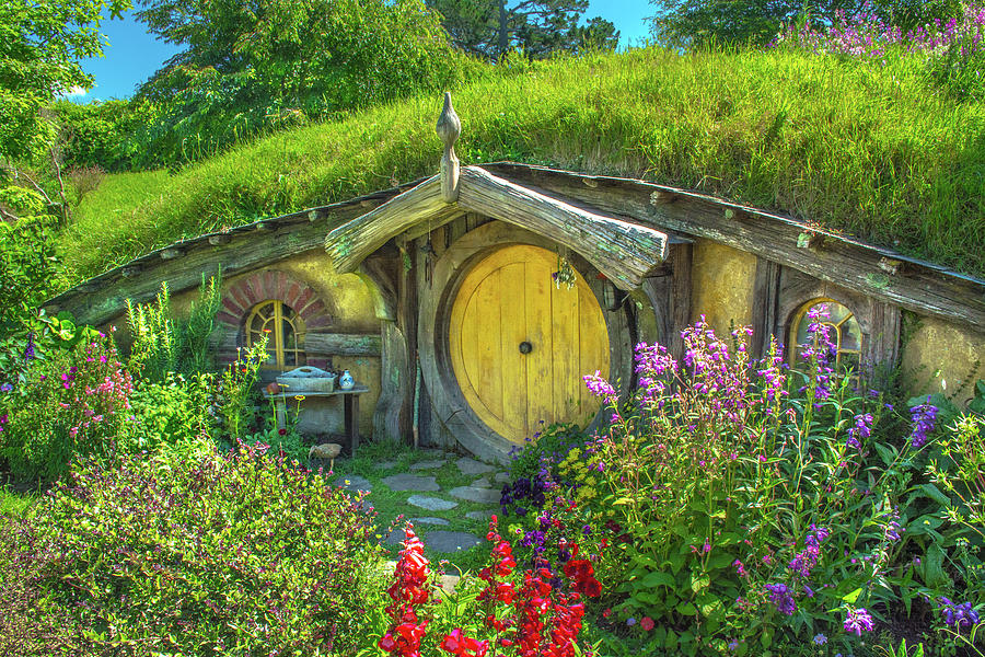 The Hobbit Photograph - Flowers In The Shire by Racheal Christian