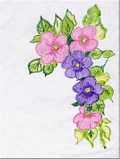 Flowers Drawing by Lorna Lorraine