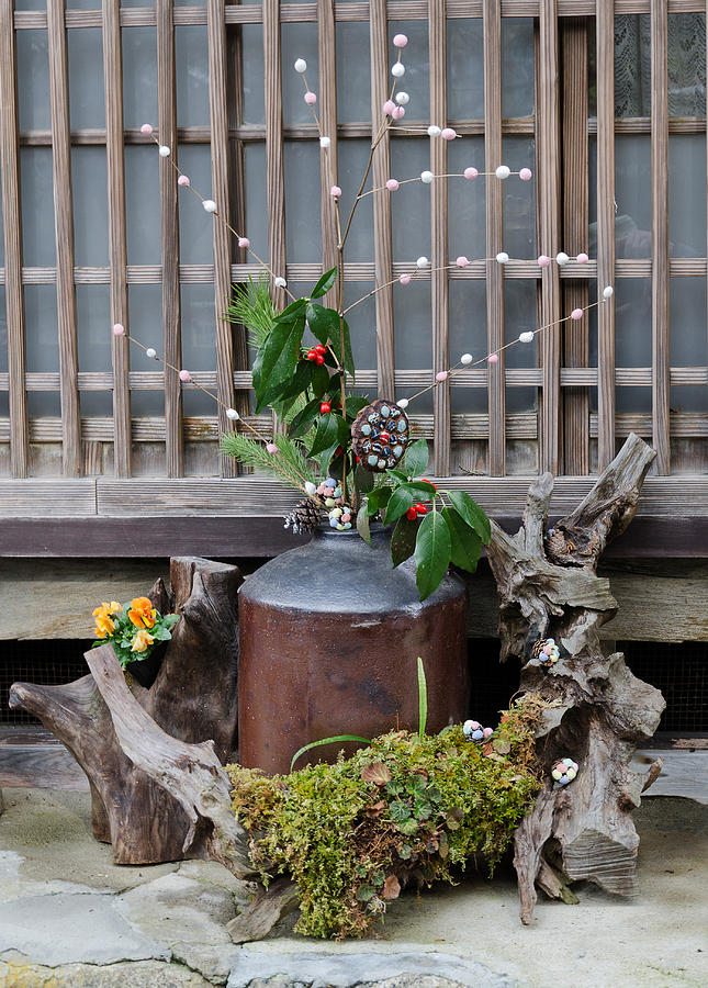 Flowers on the Nakasendo Way Photograph by Alan Toepfer