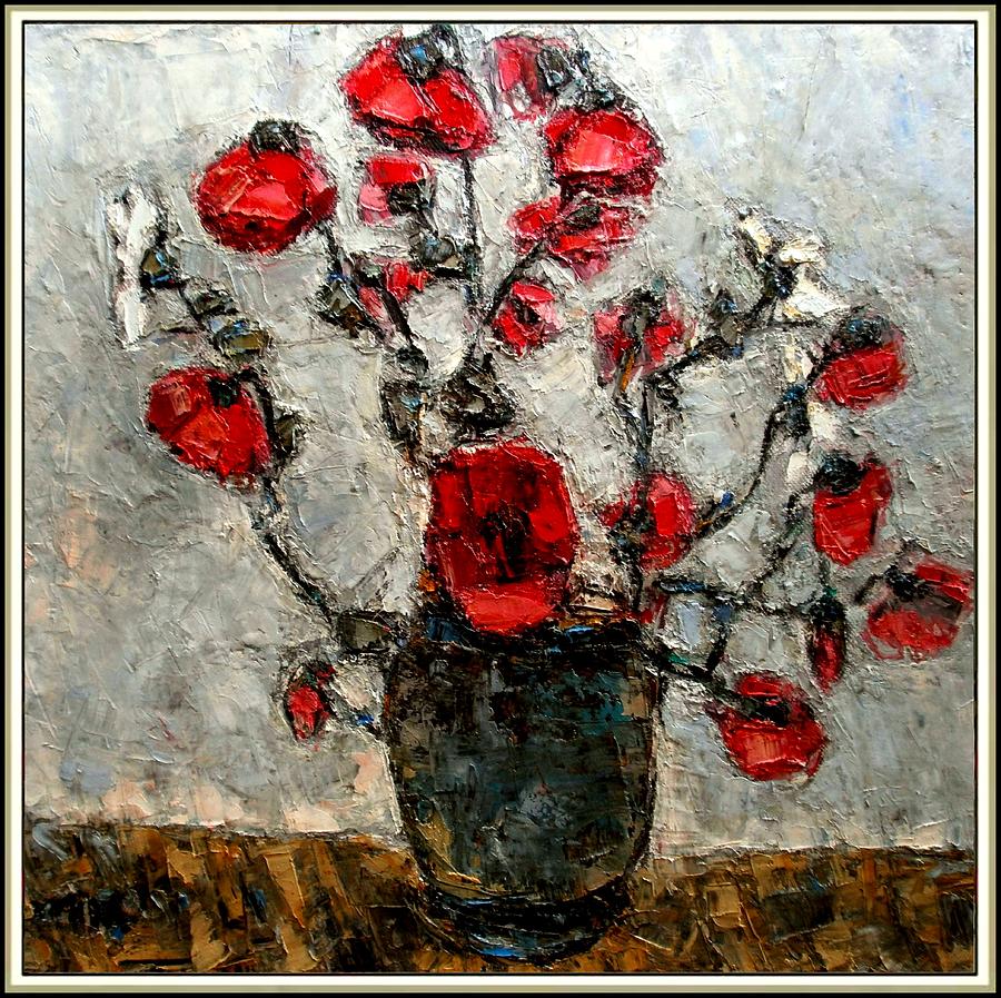 Still Life Painting - Flowers by Pemaro