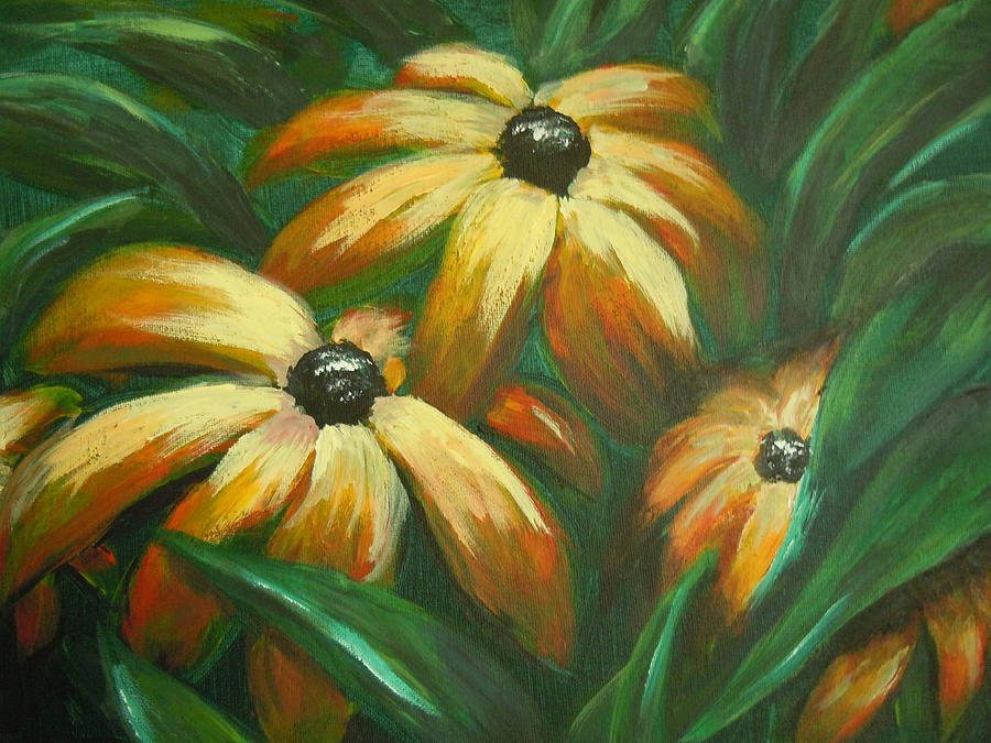 Flowers that don't Sleep Painting by Dan Whittemore - Fine Art America