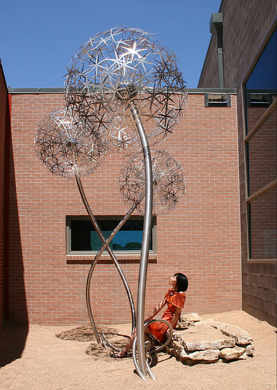 Flowerworks Sculpture by David Tonnesen Flowerworks Sculpture by David Tonnesen