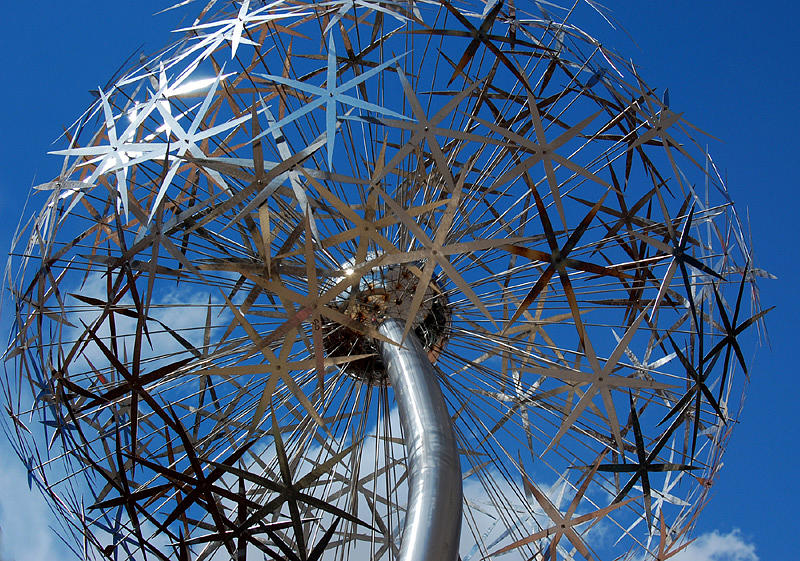 FLowerworks detail Sculpture by David Tonnesen