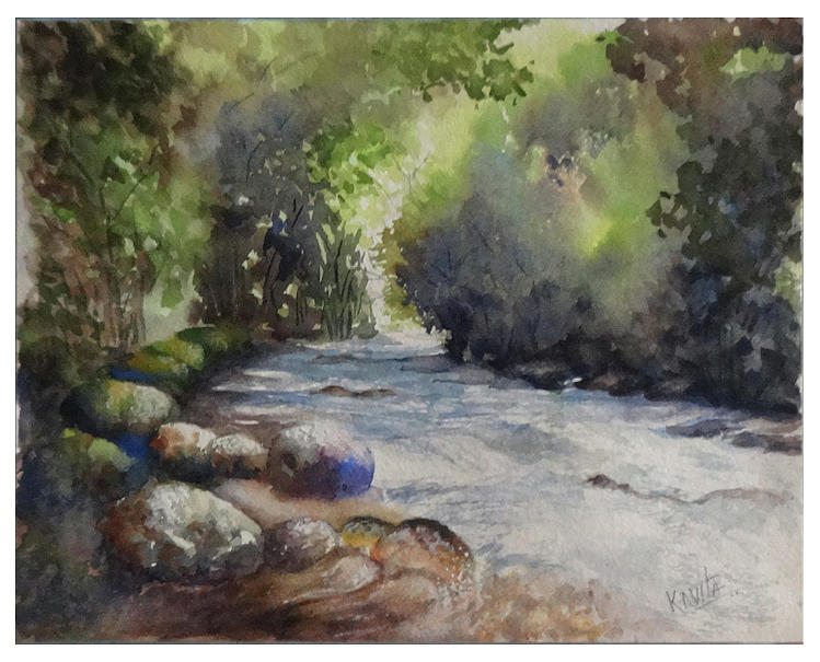 Flowing along by Kavita Vardhan Flowing along by Kavita Vardhan