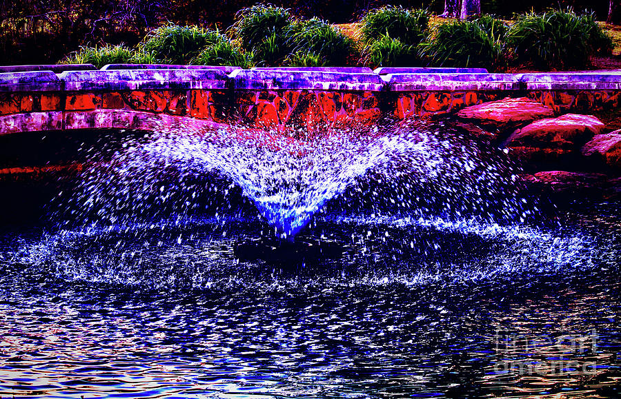 Flowing Color Photograph by JB Thomas