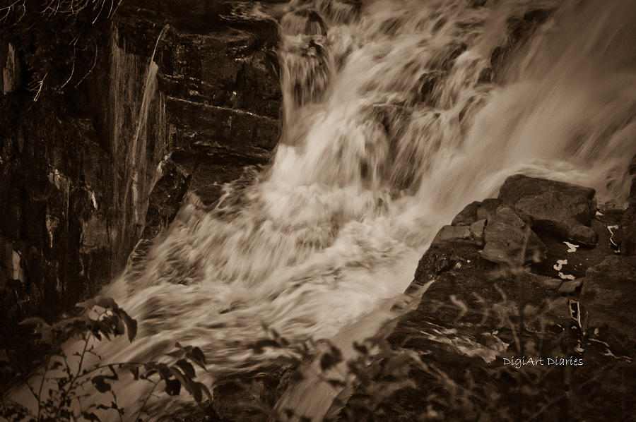 Flowing Force Photograph by DigiArt Diaries by Vicky B Fuller