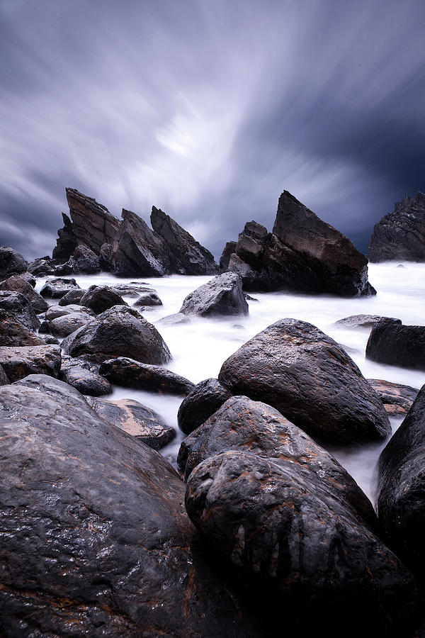 Flowing Photograph by Jorge Maia