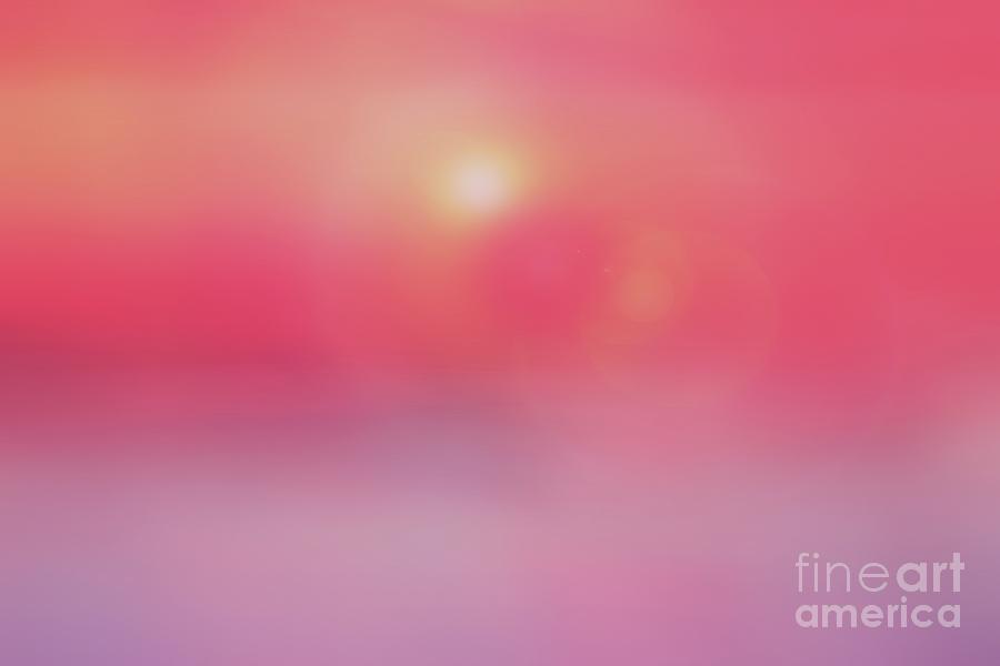 Flowing Sunset Abstract Photograph by Benanne Stiens