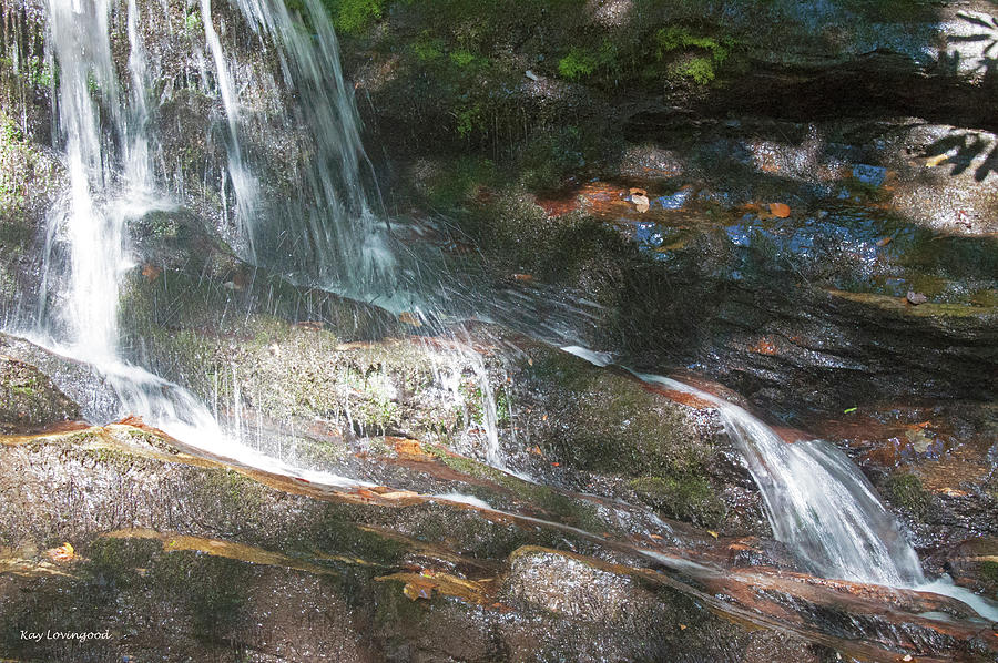 Flowing Water Photograph by Kay Lovingood